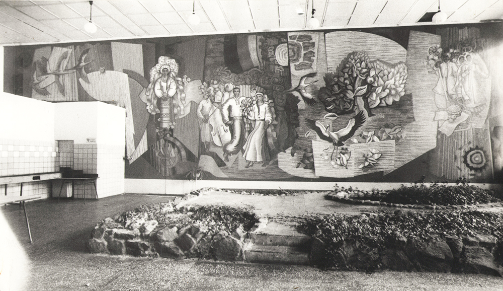 Розпис «Пори року». 1987. Темпера